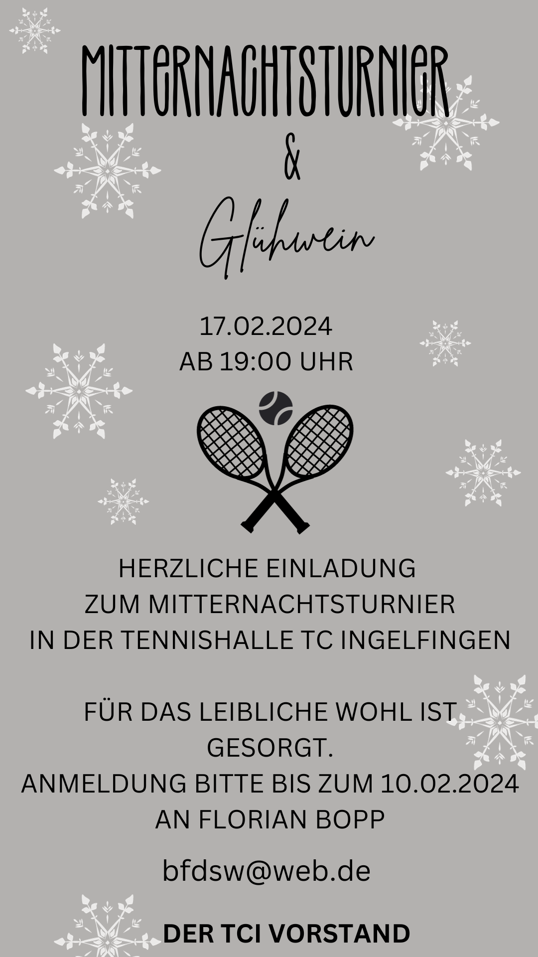 Mitternachtsturnier & Glühwein